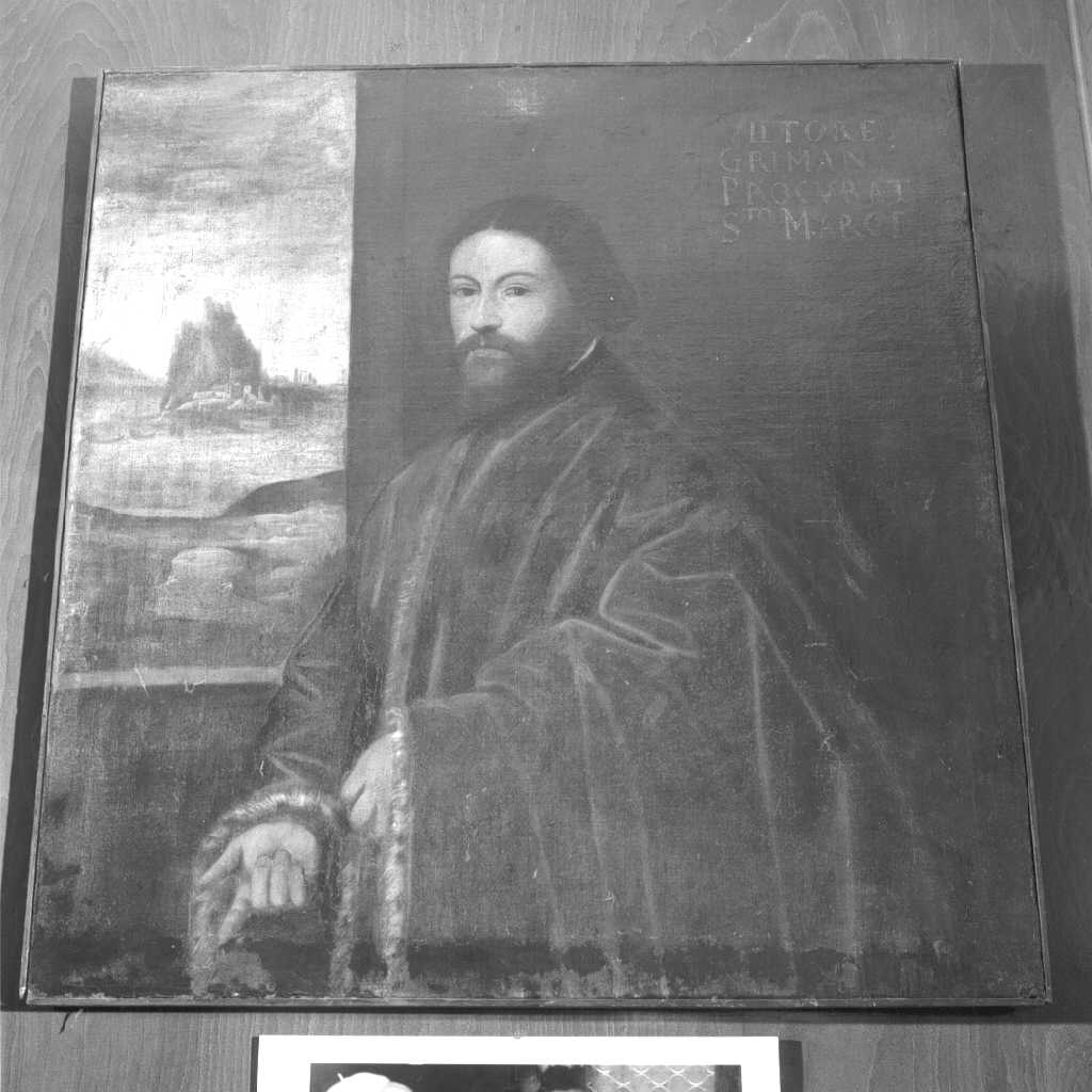 ritratto di Vittore Grimani (dipinto) di Vecellio Tiziano (attribuito) (sec. XVI)