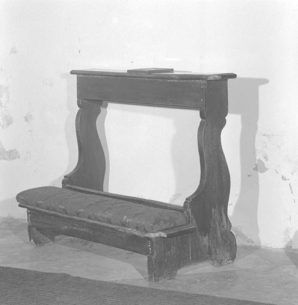 inginocchiatoio, serie - ambito veneto (sec. XIX)