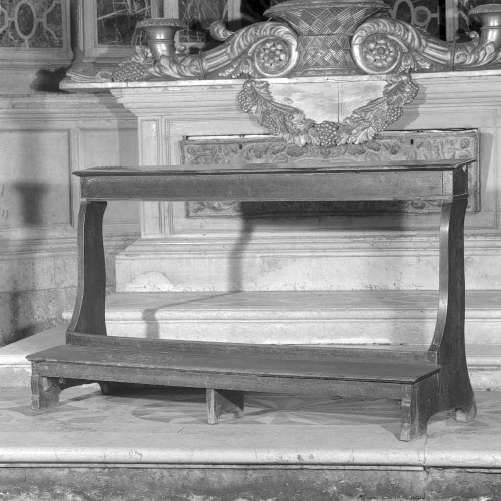 inginocchiatoio, serie - ambito veneto (sec. XIX)