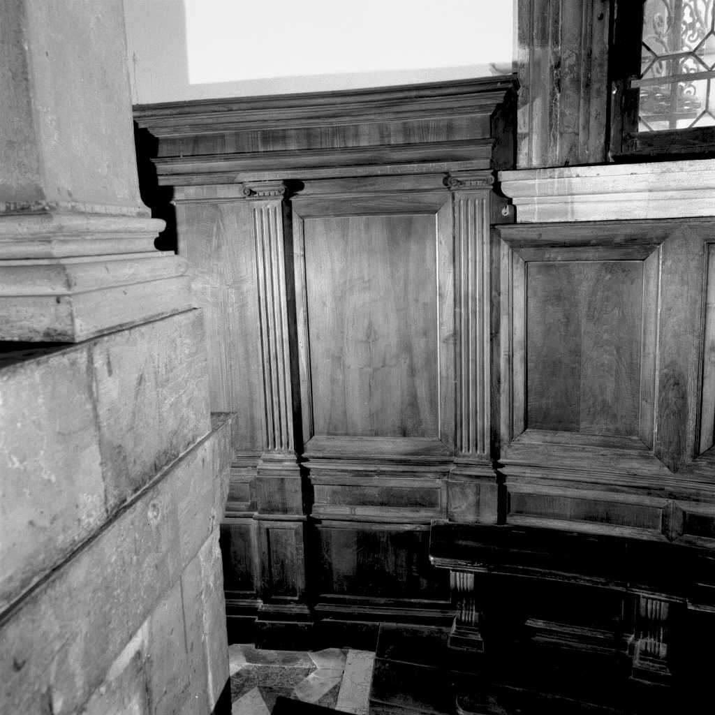 stallo, elemento d'insieme - ambito veneto (sec. XX)