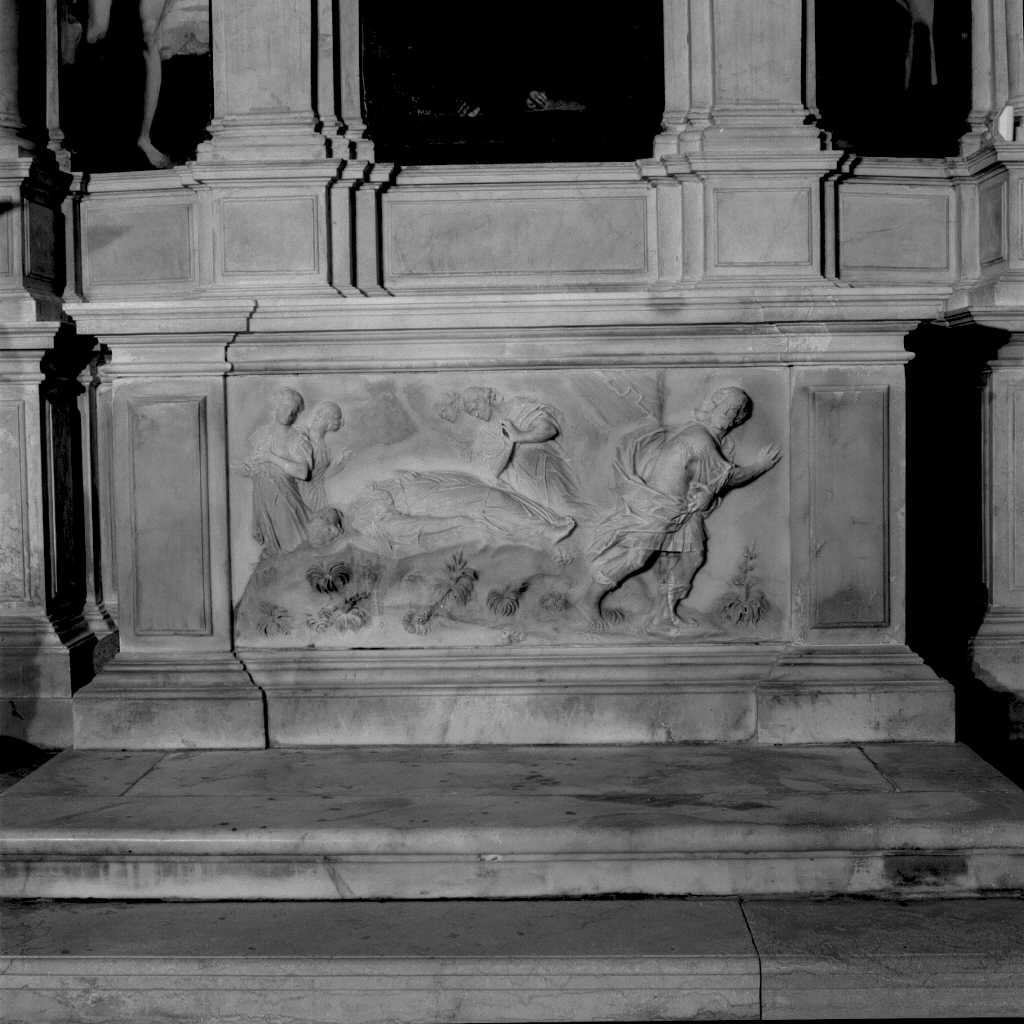 mensa d'altare, elemento d'insieme di Bernardi Giuseppe detto Giuseppe Torretti (sec. XVIII)