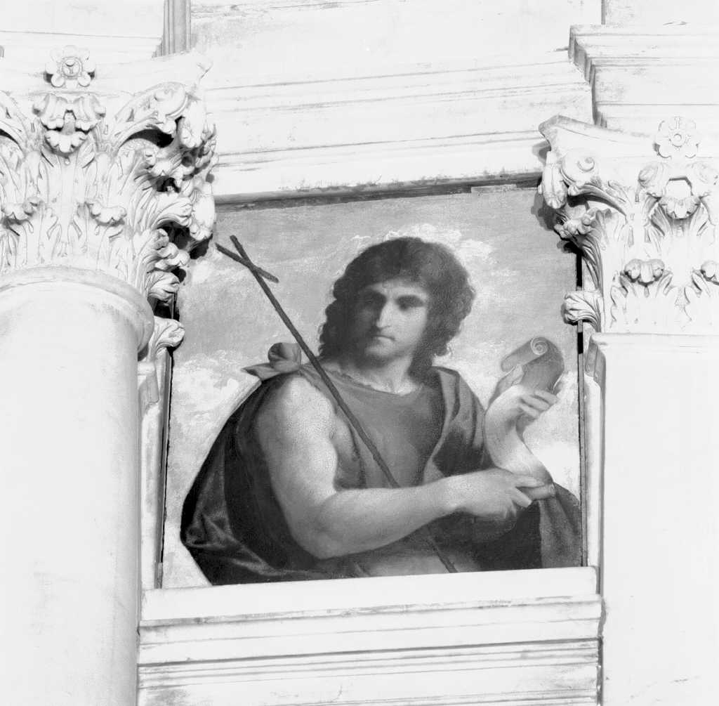San Giovanni Battista (scomparto di polittico, elemento d'insieme) di Negretti Jacopo detto Palma il Vecchio (primo quarto sec. XVI)