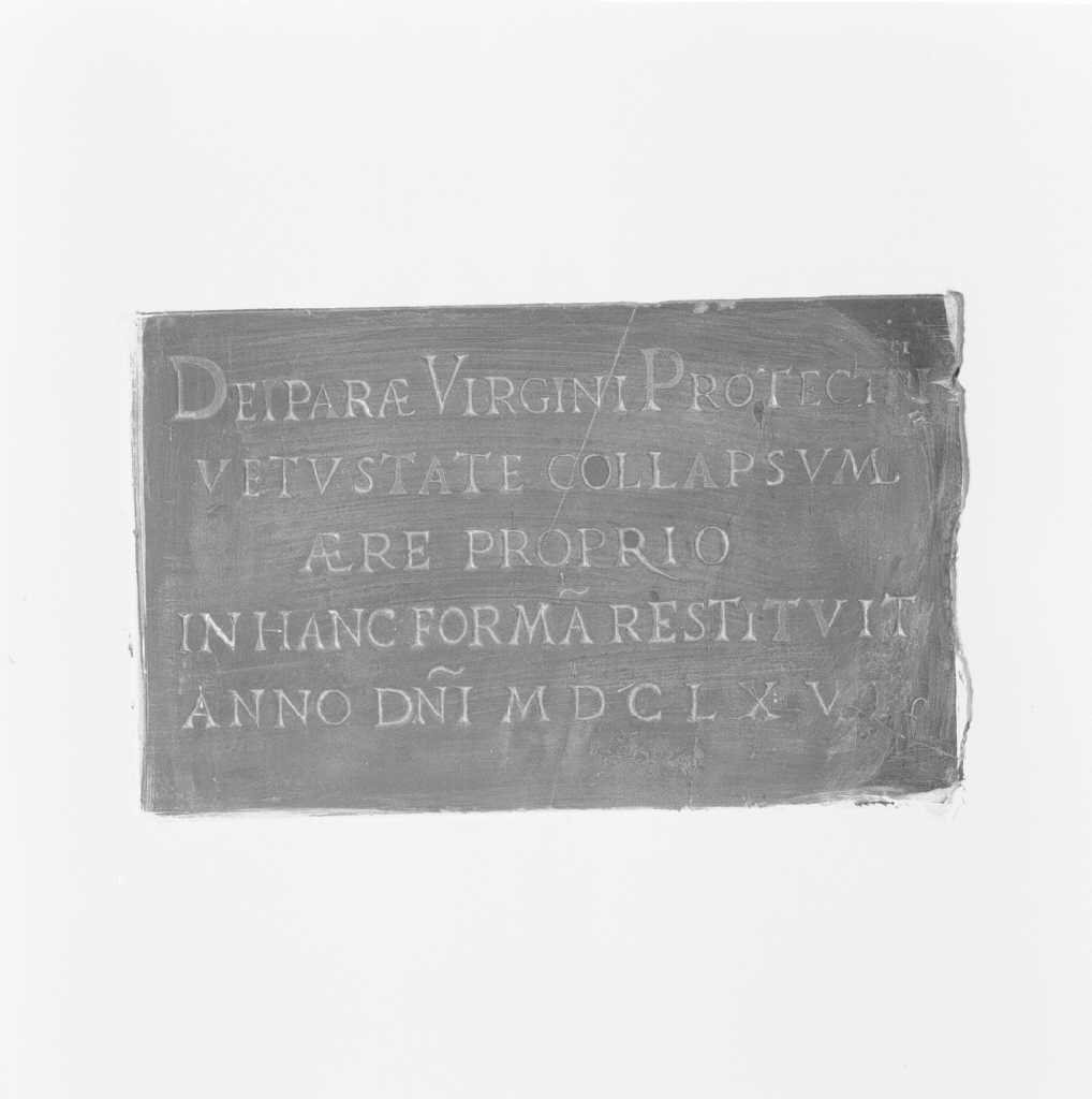 lapide - ambito veneto (sec. XVII)