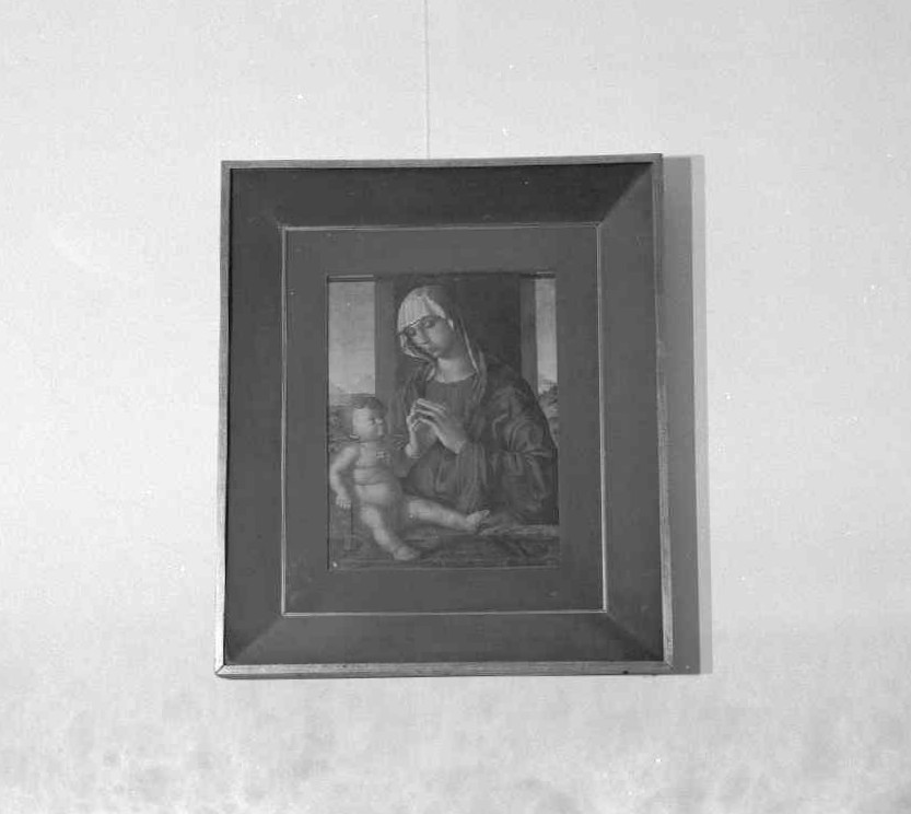 Madonna con Bambino (dipinto) di De Saliba Pietro (ultimo quarto sec. XV)