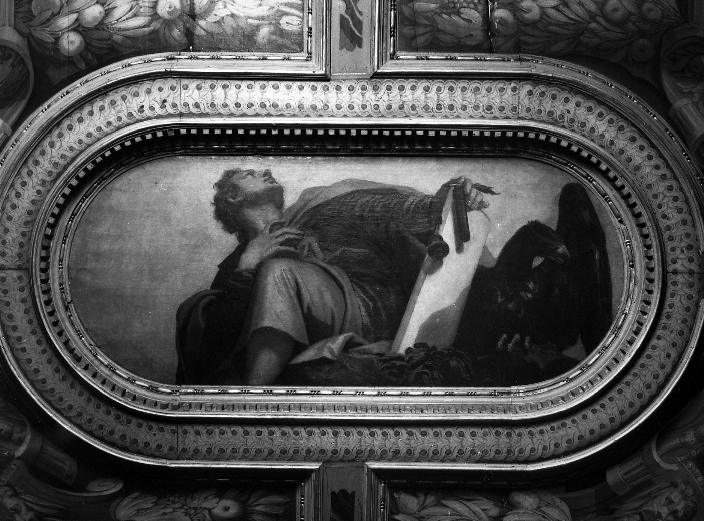 San Giovanni Evangelista (dipinto, elemento d'insieme) di Caliari Paolo detto Veronese (sec. XVI)