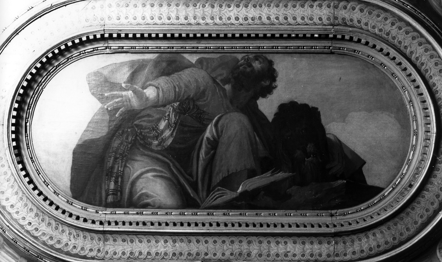 San Marco Evangelista (dipinto, elemento d'insieme) di Caliari Paolo detto Veronese (sec. XVI)