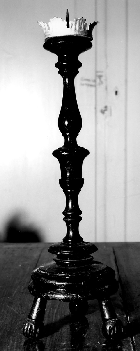 candeliere d'altare - bottega veneta (secondo quarto sec. XX)