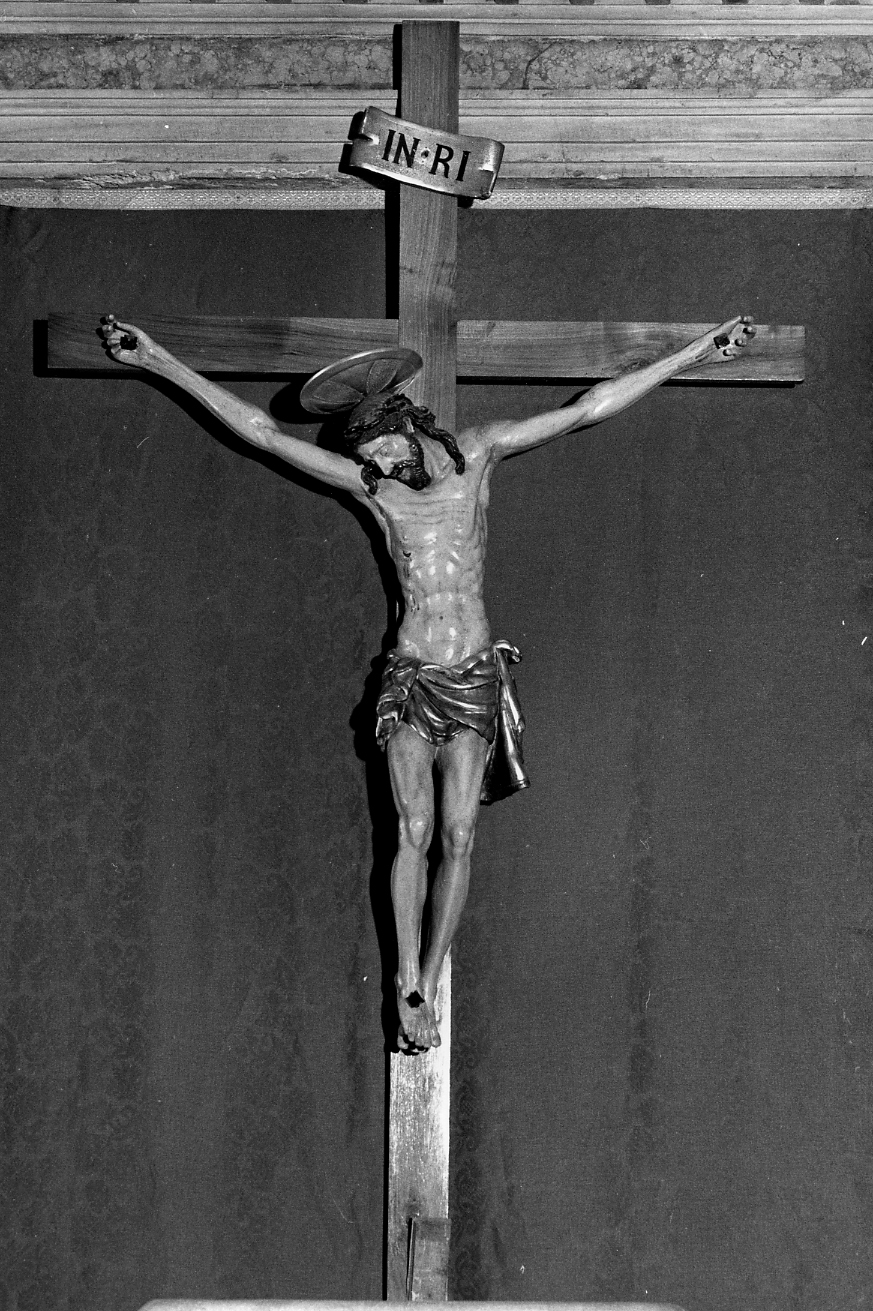 Cristo crocifisso (scultura, elemento d'insieme) - bottega veneta (prima metà sec. XX)