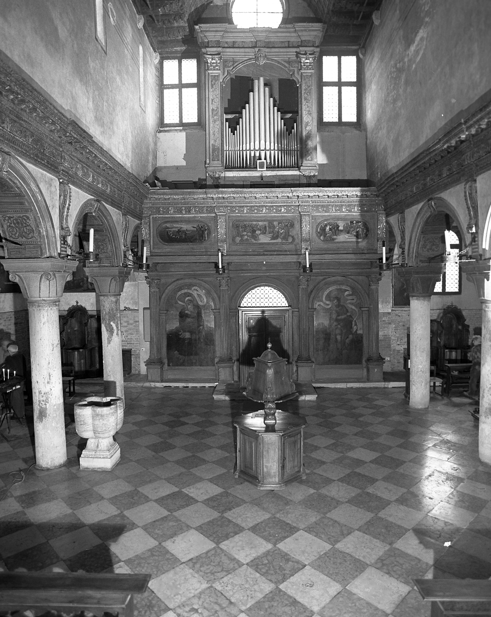 cantoria, insieme - ambito veneto (sec. XVI)