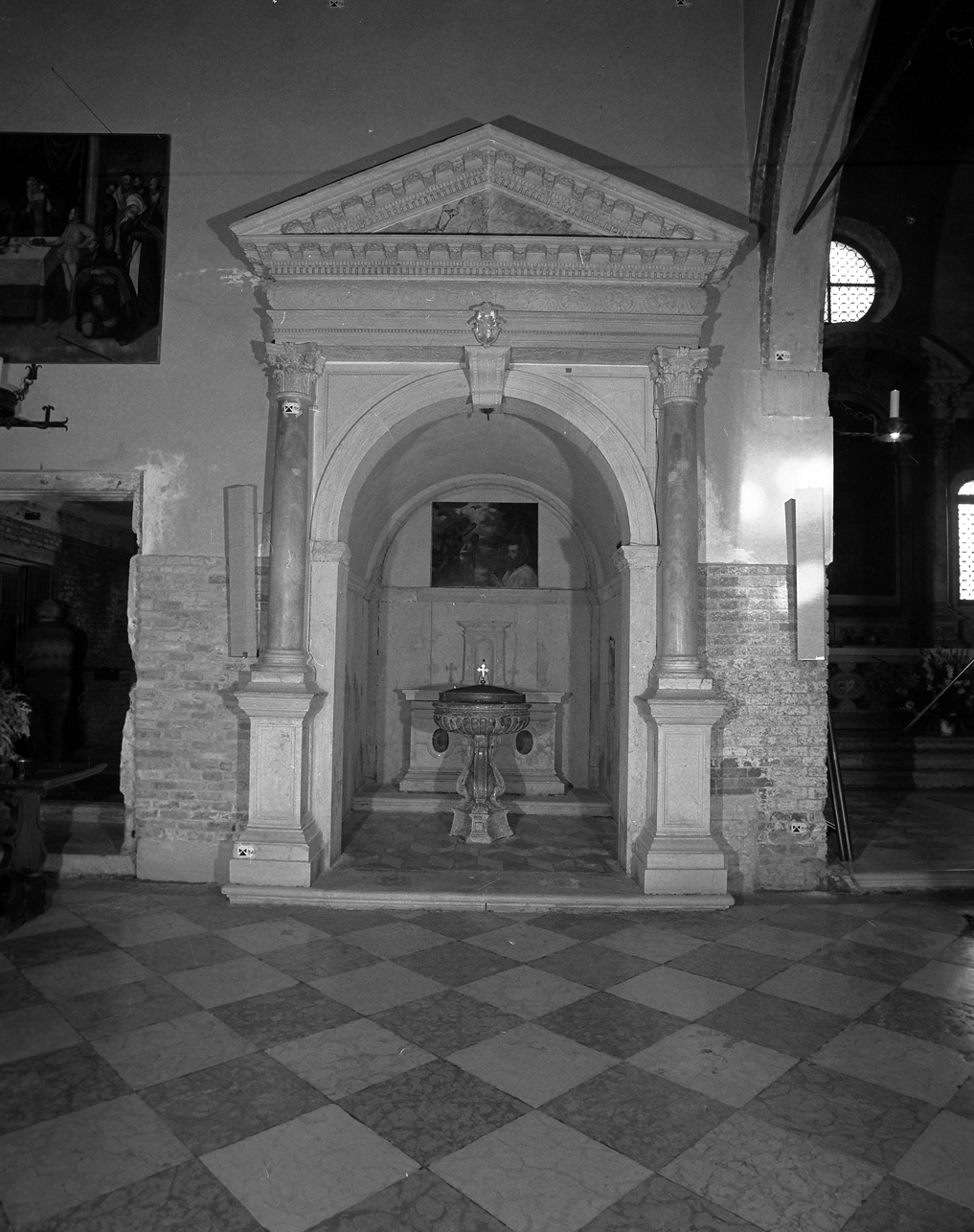 cornice architettonica - ambito veneto (sec. XVI)