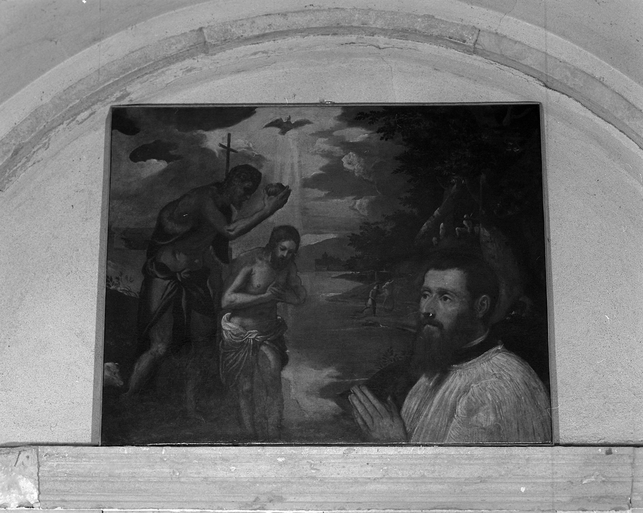 battesimo di Cristo (dipinto) - ambito veneto (sec. XVI)