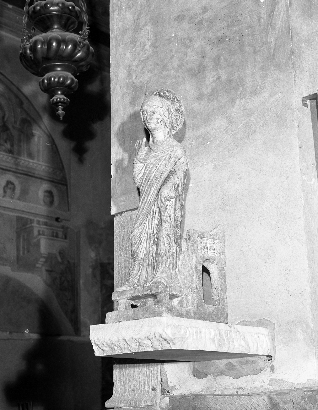 Madonna annunciata (statua) - ambito bizantino (primo quarto sec. XIV)