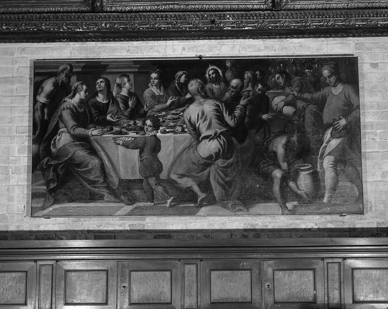 nozze di Cana (dipinto) di Negretti Jacopo detto Palma il Giovane (sec. XVI)