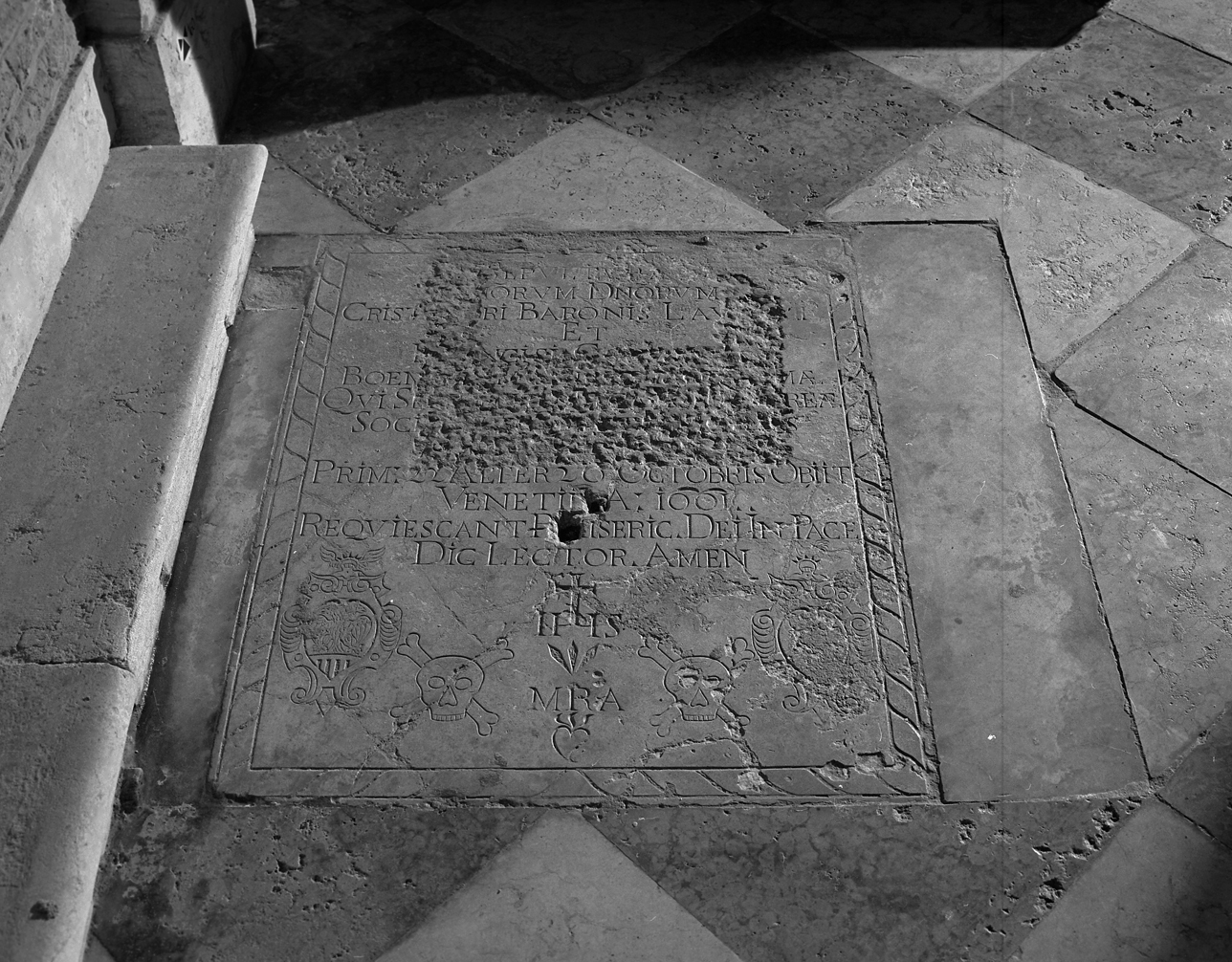 lastra tombale - ambito veneto (sec. XVII)