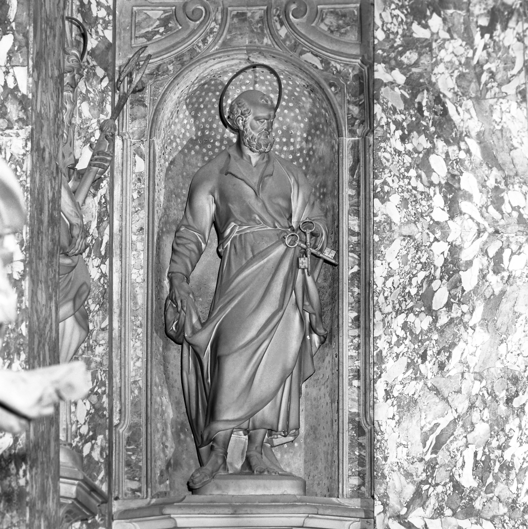 apostolo (statua) di Marchiori Giovanni (attribuito) (sec. XVIII)