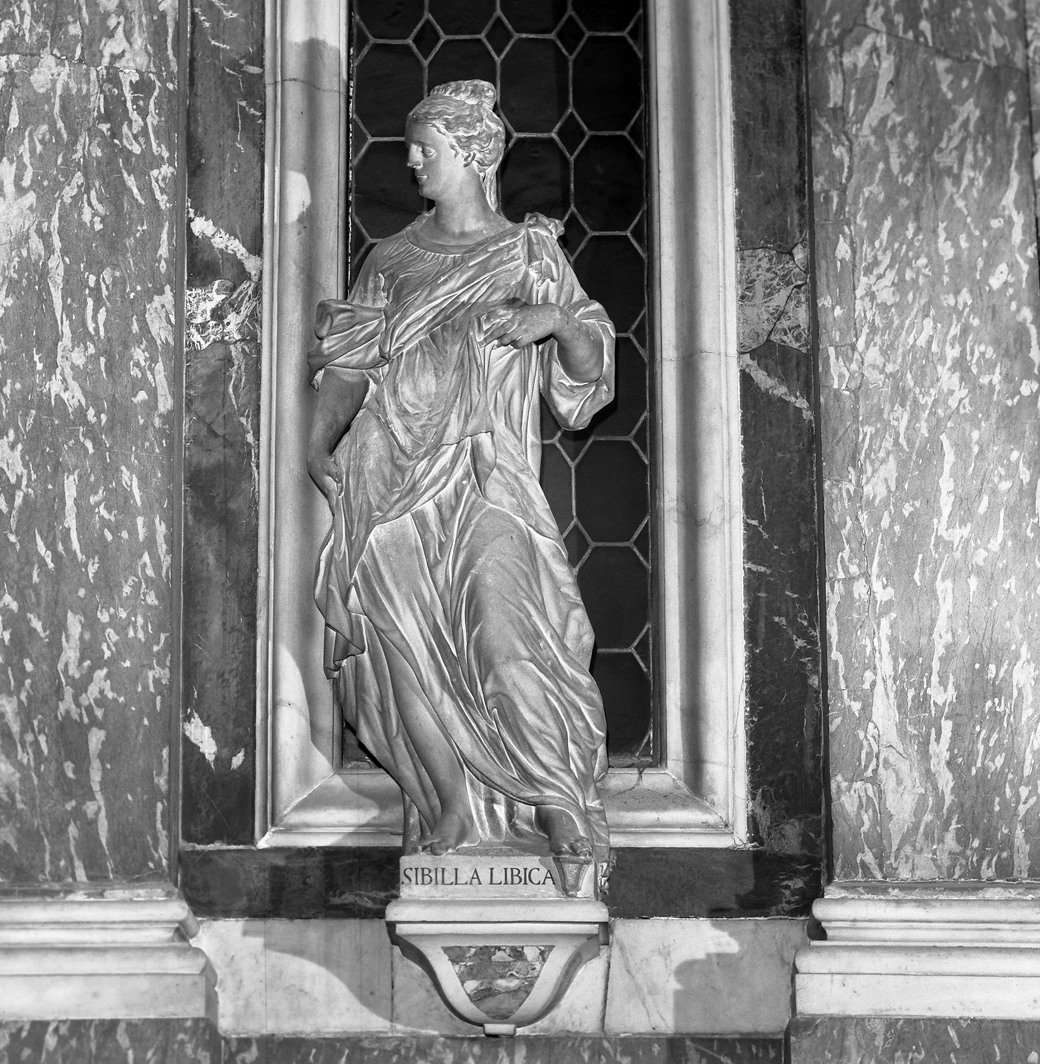Sibilla Libica (statua) di Marchiori Giovanni (sec. XVIII)