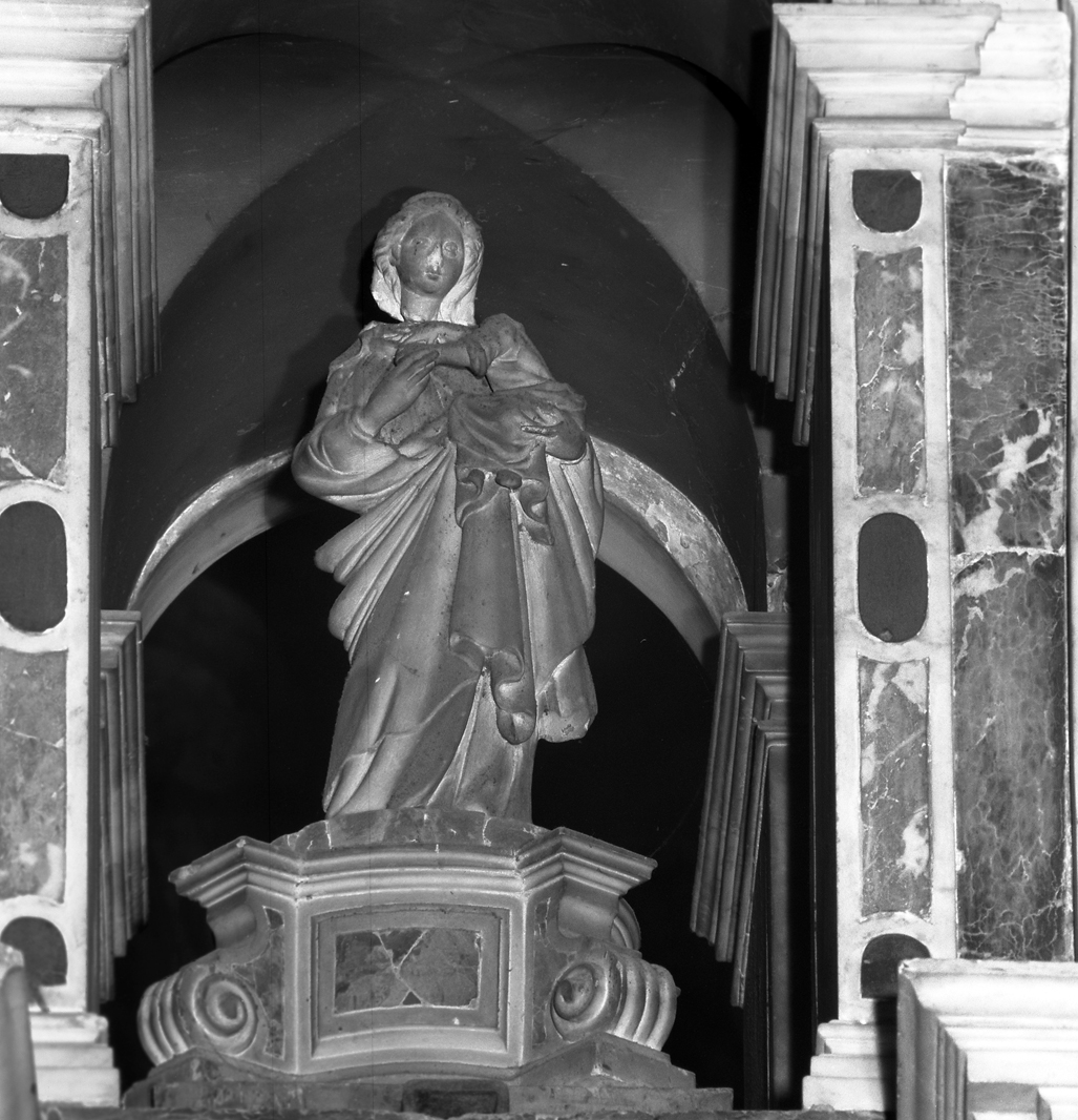 Madonna (statuetta) - ambito veneto (inizio sec. XVIII)