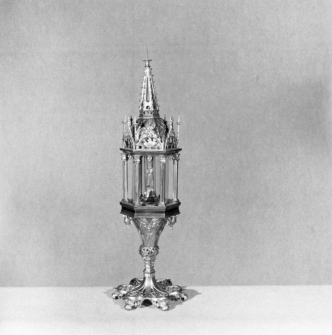 reliquiario architettonico - ambito veneto (fine/inizio secc. XVIII/ XIX)