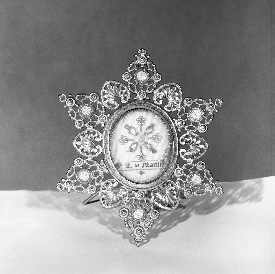 reliquiario - a tabella - ambito veneto (fine/inizio secc. XVIII/ XIX)