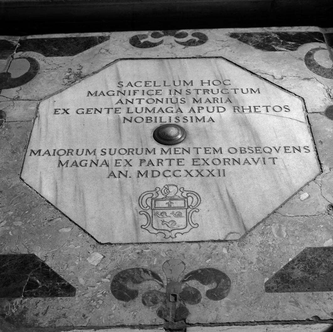 lastra tombale - ambito veneto (sec. XVIII)