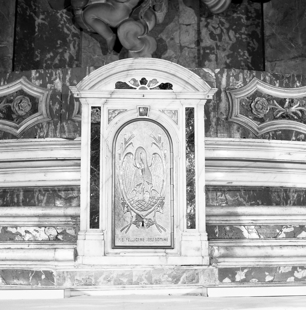 tabernacolo, elemento d'insieme di Pozzo Giuseppe (secc. XVII/ XVIII)