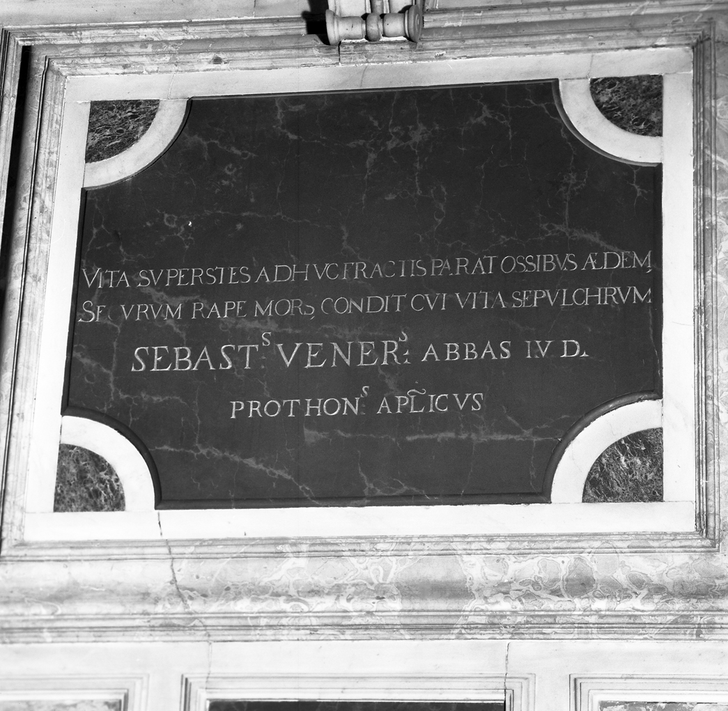 lapide - ambito veneto (secc. XVII/ XVIII)