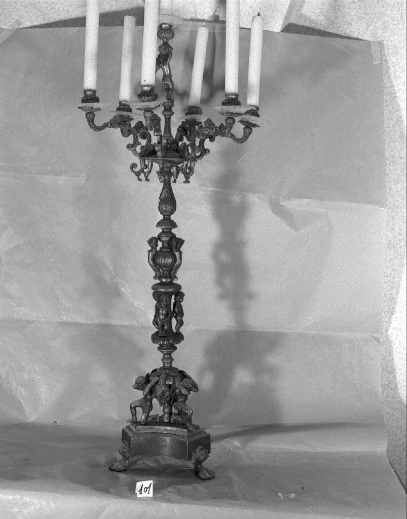 candelabro - bottega veneta (sec. XIX)