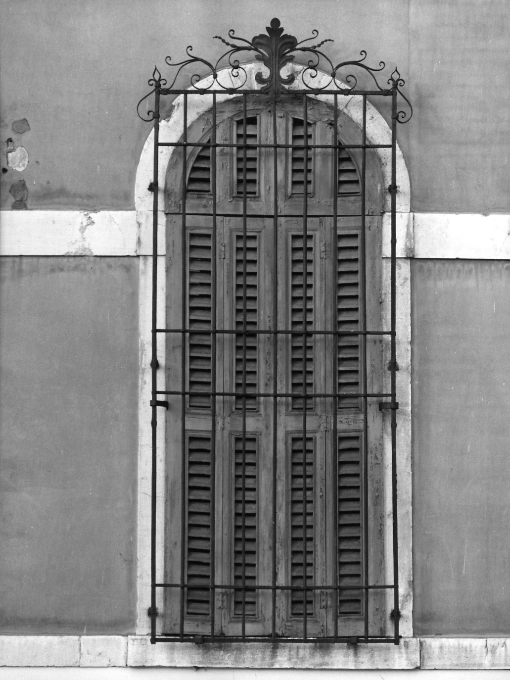 inferriata di finestra - ambito veneziano (secc. XIX/ XX)