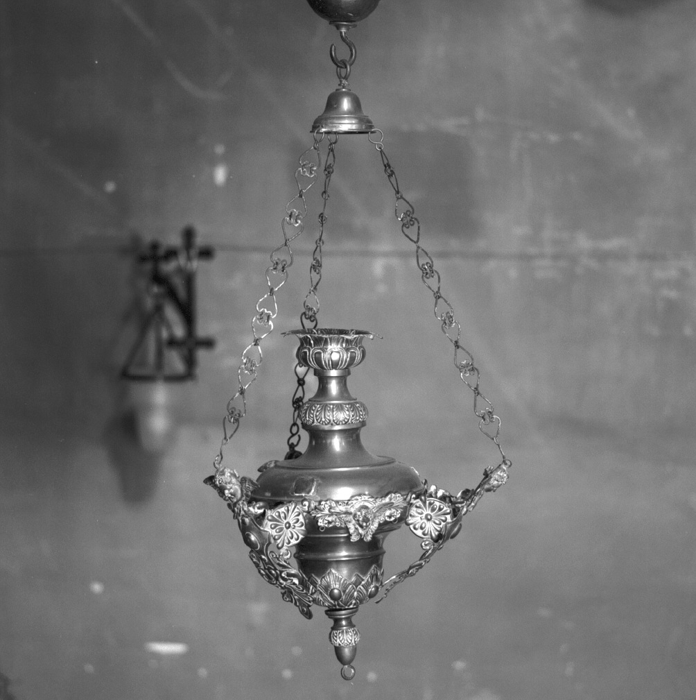 lampada pensile - ambito veneto (sec. XIX)