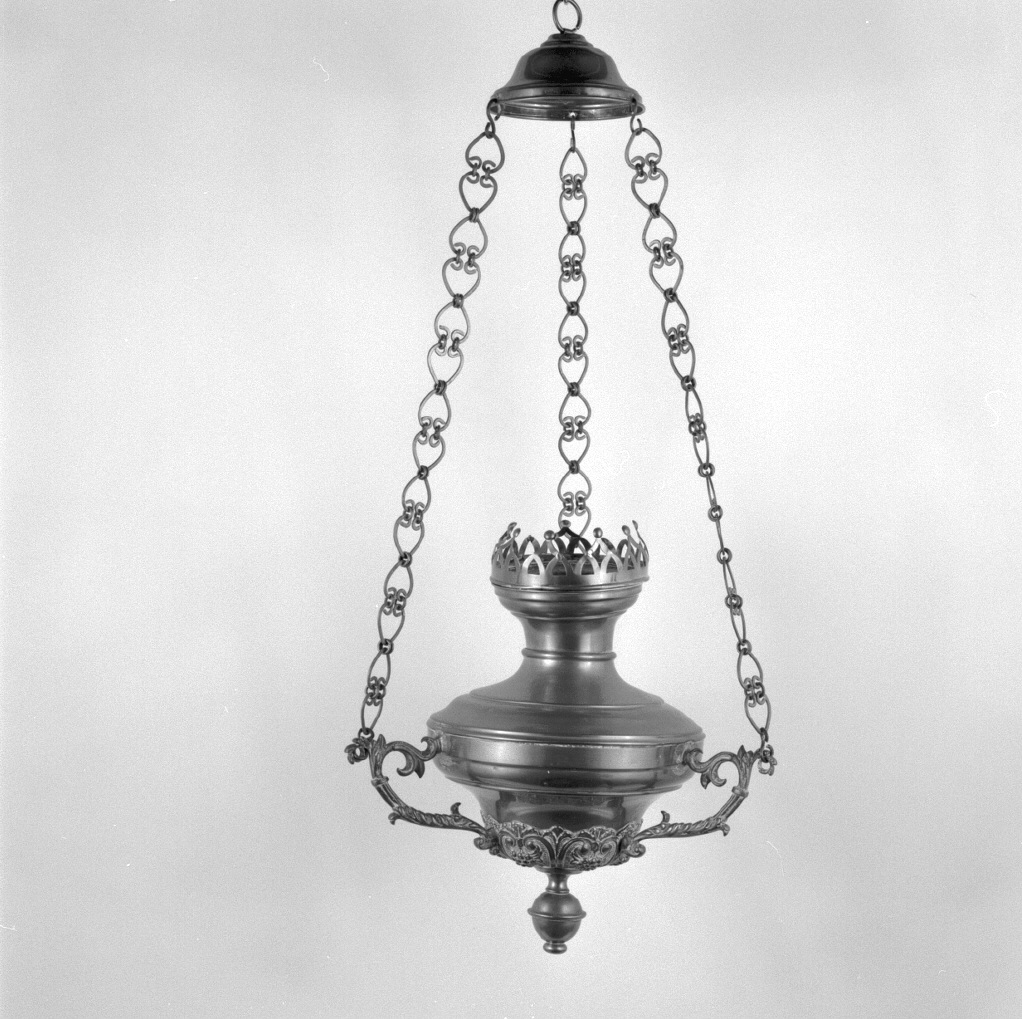 lampada pensile - ambito veneto (sec. XIX)