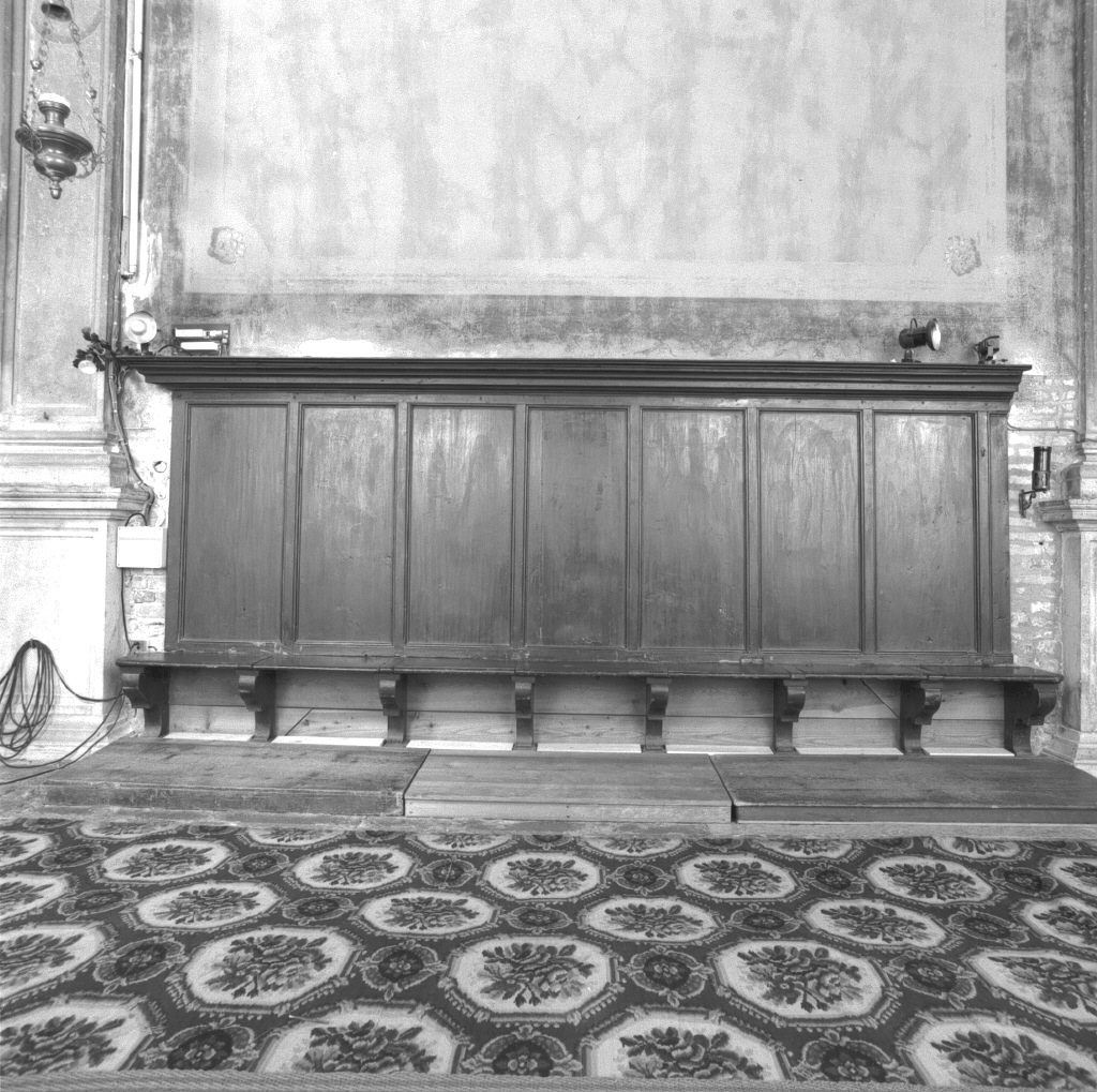 stalli del coro - ambito veneto (secc. XVIII/ XIX)