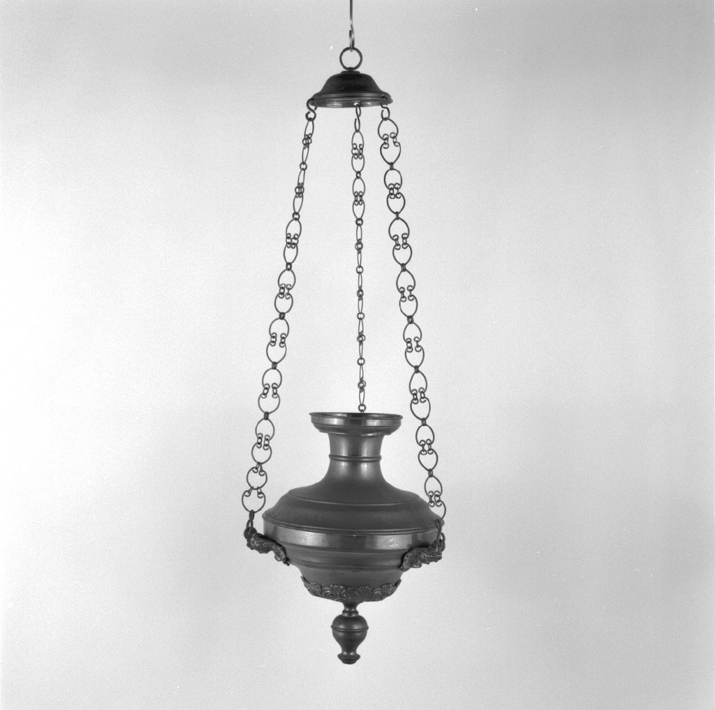 lampada pensile - ambito veneto (sec. XIX)