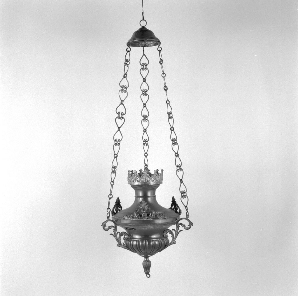 lampada pensile - ambito veneto (sec. XIX)