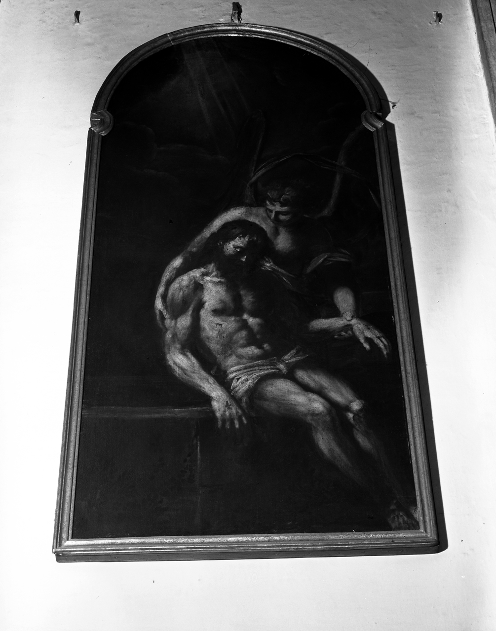 Cristo deposto dalla croce (dipinto) - ambito veneto (fine/inizio secc. XIX/ XX)