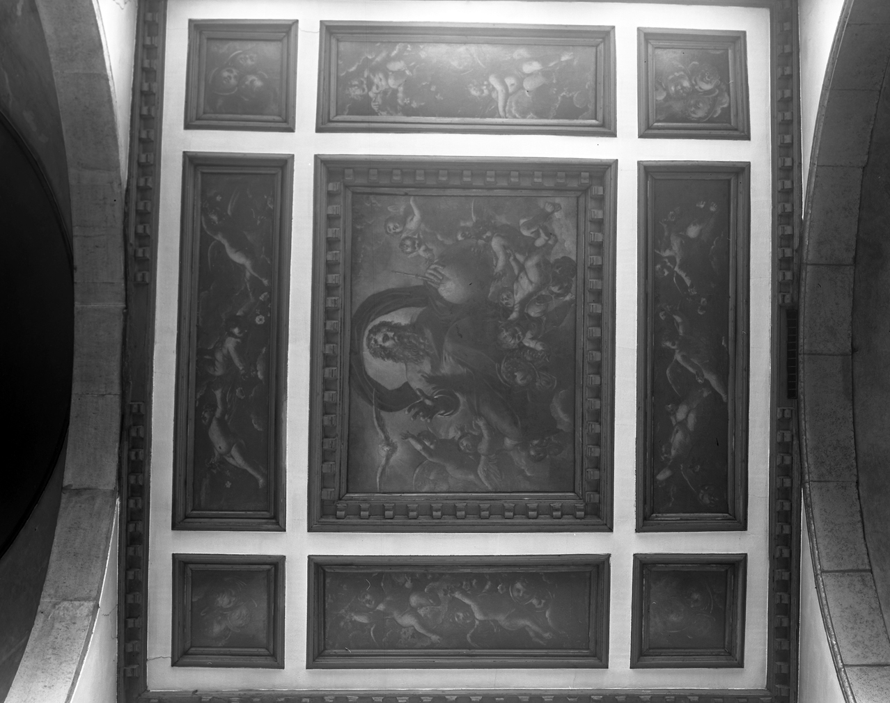 decorazione pittorica, ciclo di Diamantini Giuseppe (sec. XVII)