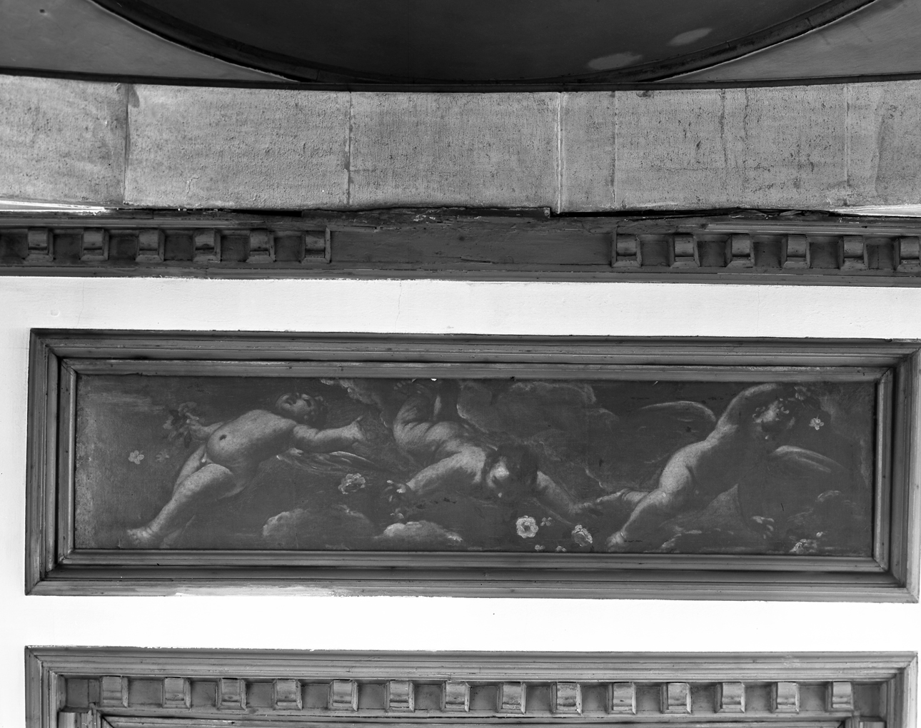 angioletti (dipinto, elemento d'insieme) di Diamantini Giuseppe (sec. XVII)