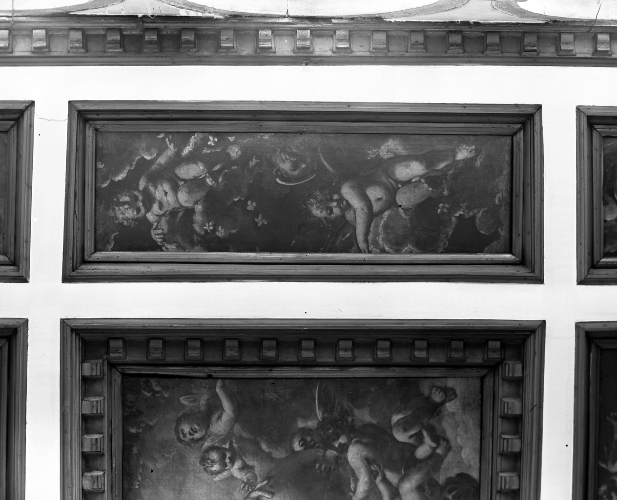 angioletti (dipinto, elemento d'insieme) di Diamantini Giuseppe (sec. XVII)