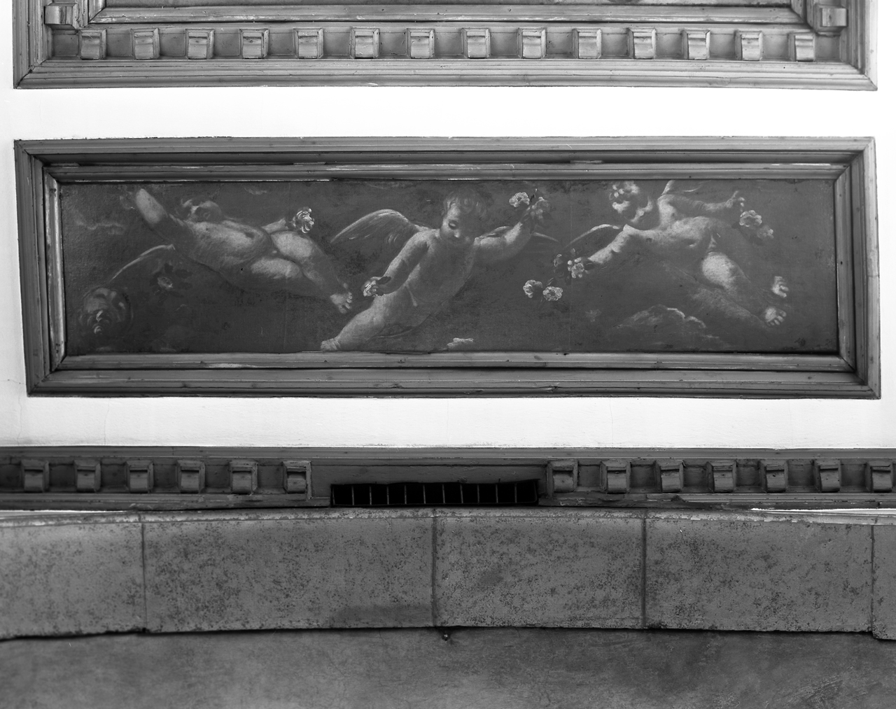 angioletti (dipinto, elemento d'insieme) di Diamantini Giuseppe (sec. XVII)