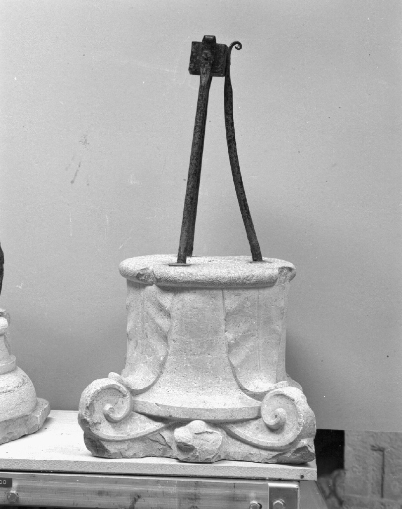 capitello - ambito veneto (seconda metà sec. XVII)