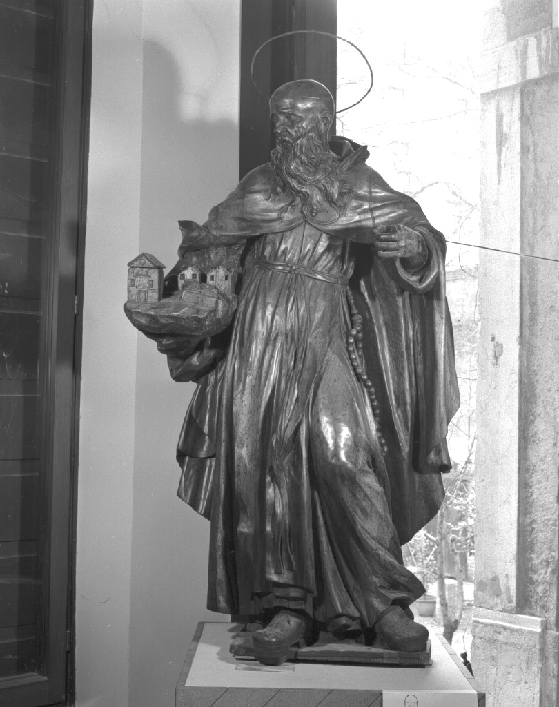 San Romualdo (scultura) - ambito veneziano (fine sec. XVII)
