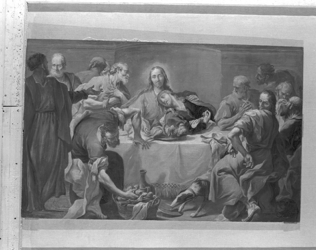 ultima cena (dipinto) di Pittoni Giovanni Battista (sec. XVIII)