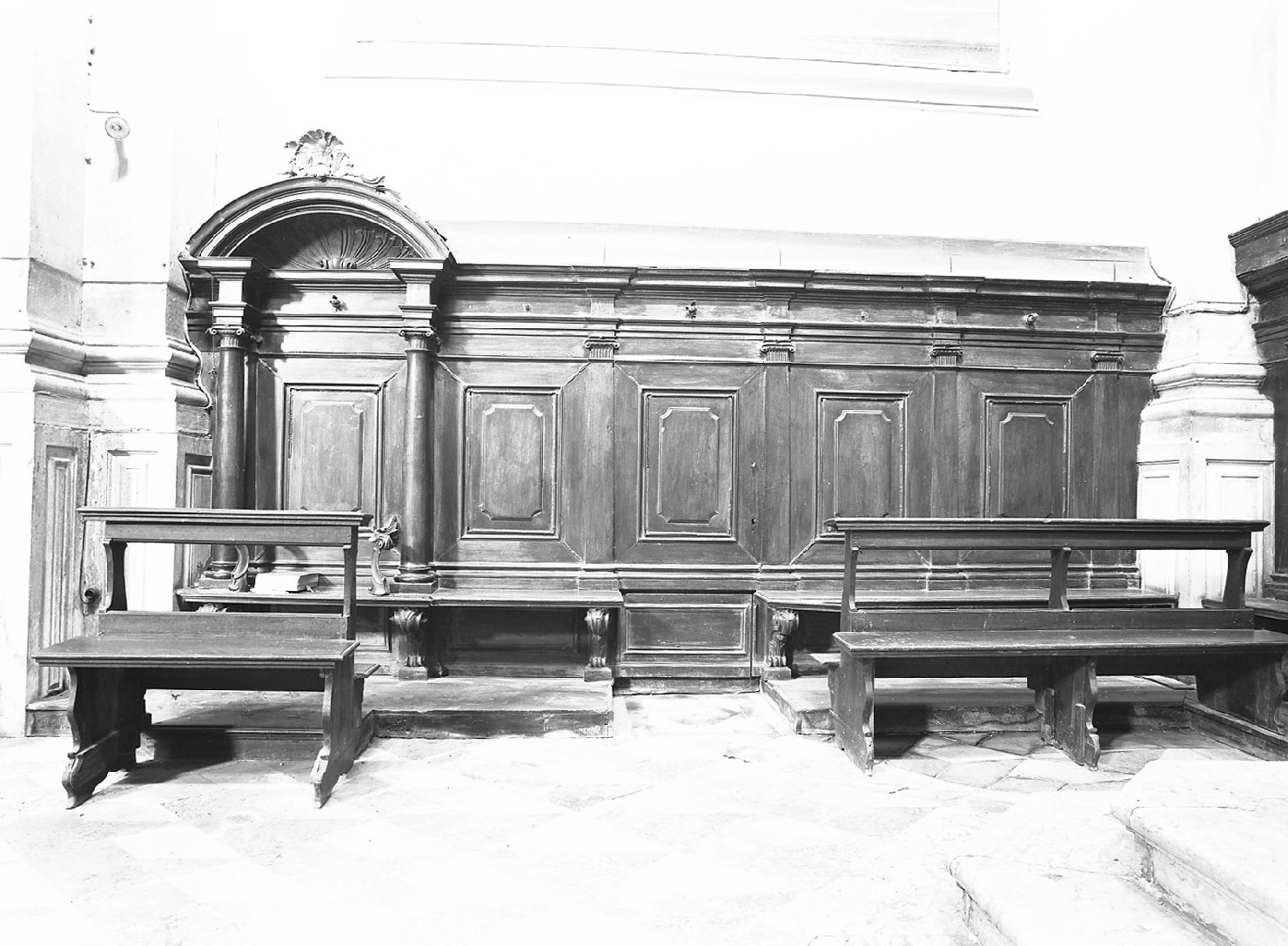 stalli del coro - ambito veneto (sec. XIX)