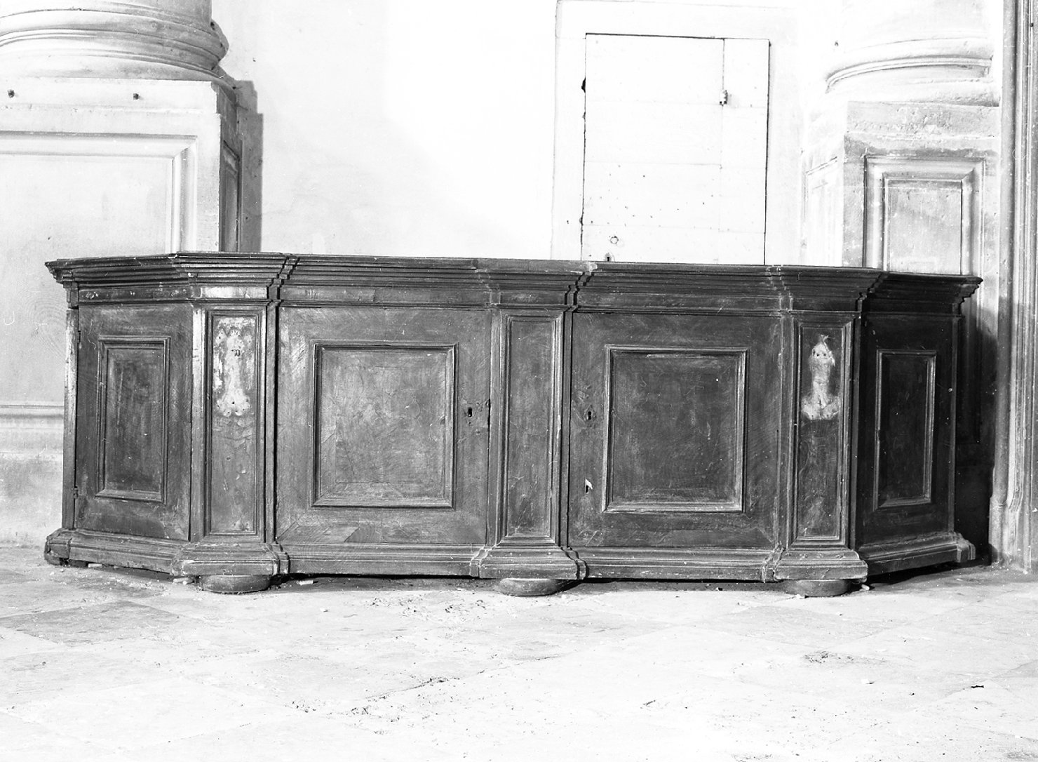 credenza - ambito veneto (fine sec. XVIII)