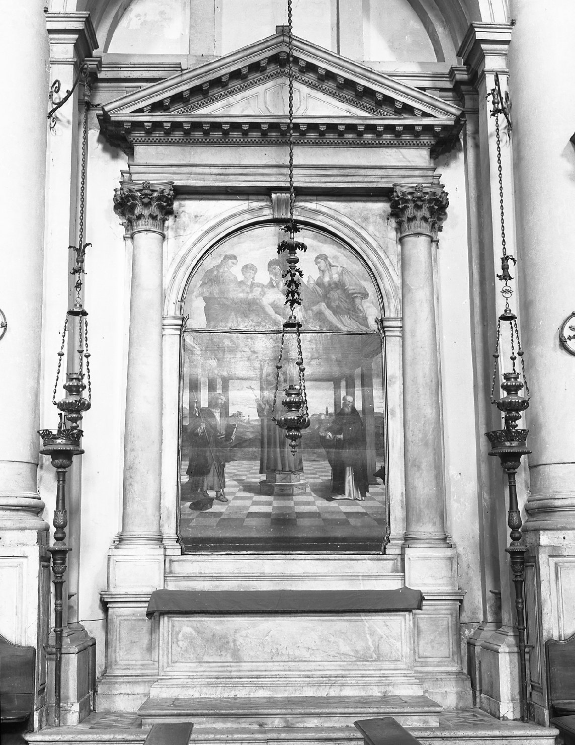 altare - ambito veneto (sec. XVIII)