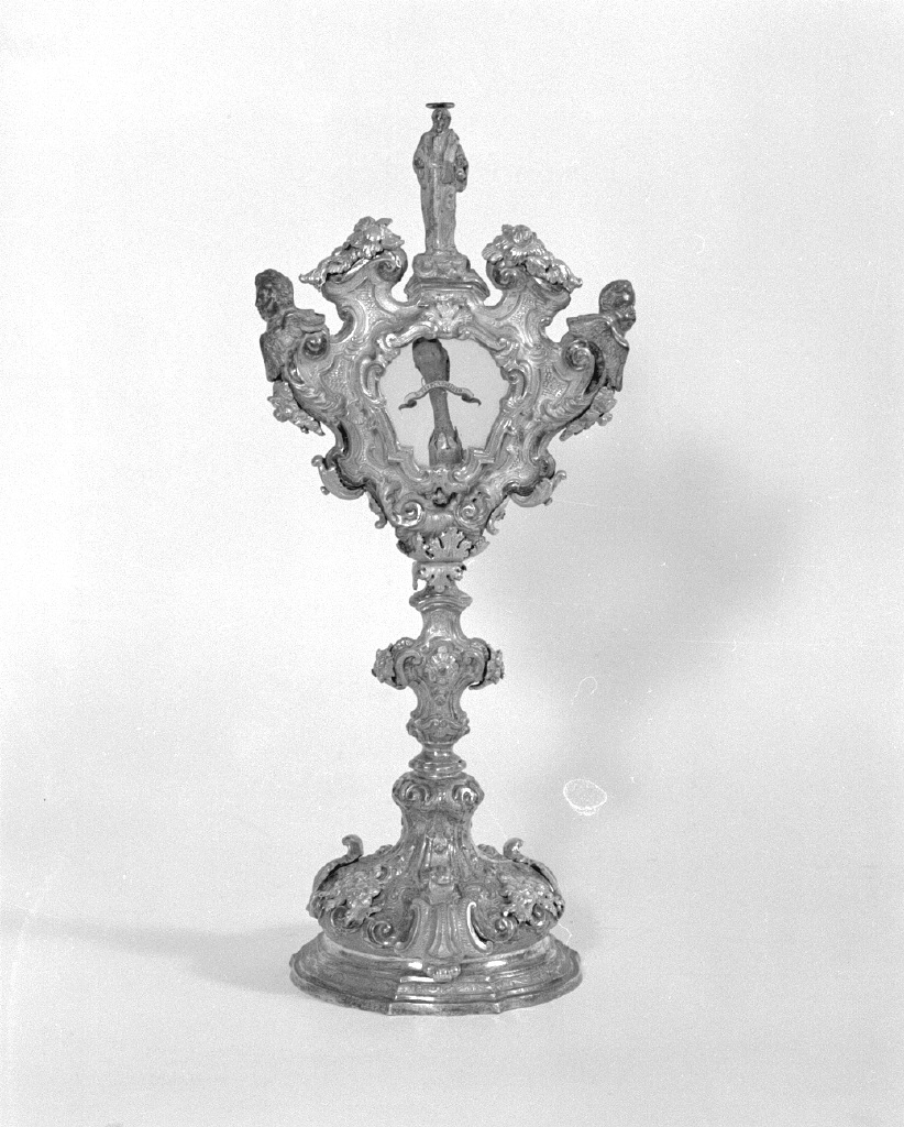 reliquiario - a ostensorio - bottega veneziana (seconda metà sec. XVIII)