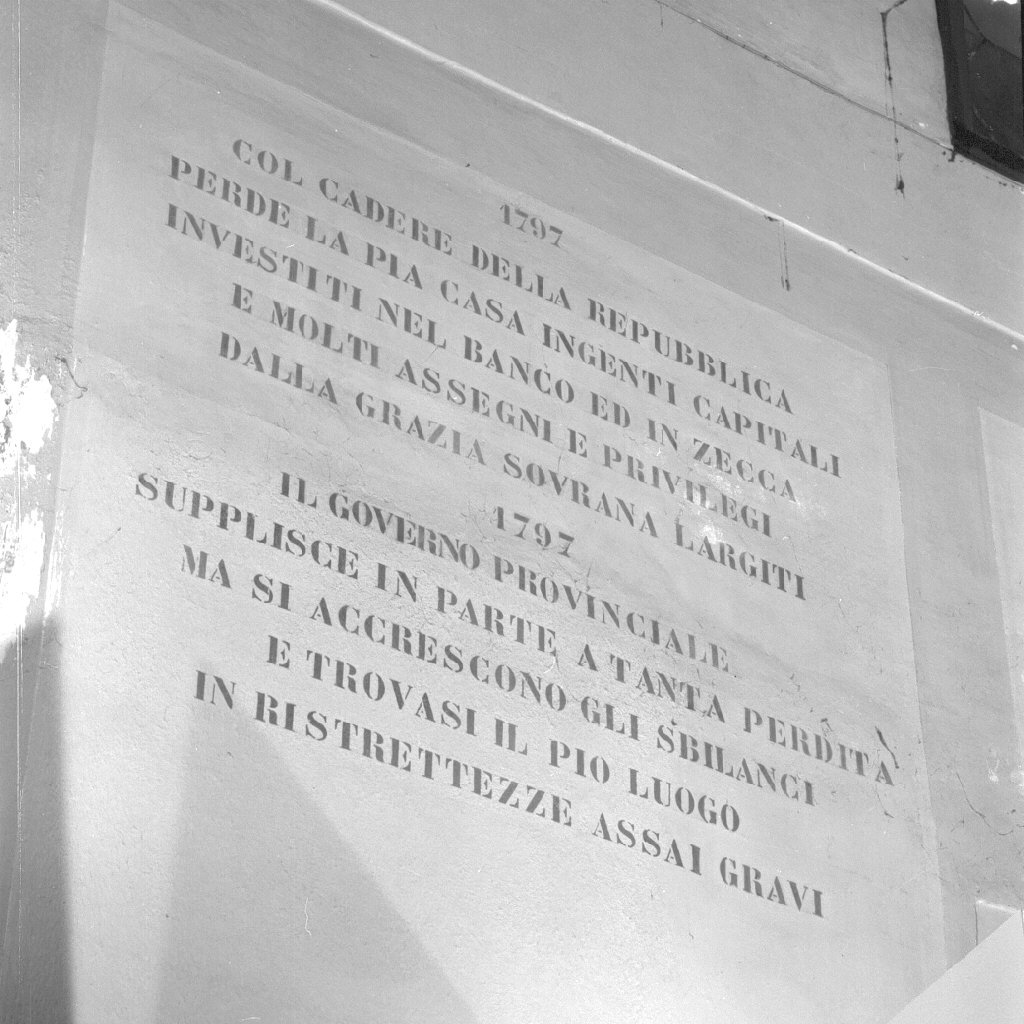 lapide, elemento d'insieme - bottega veneta (sec. XIX)