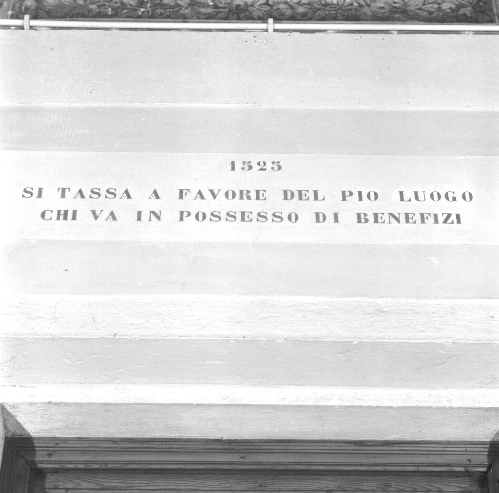 lapide, elemento d'insieme - bottega veneta (sec. XIX)