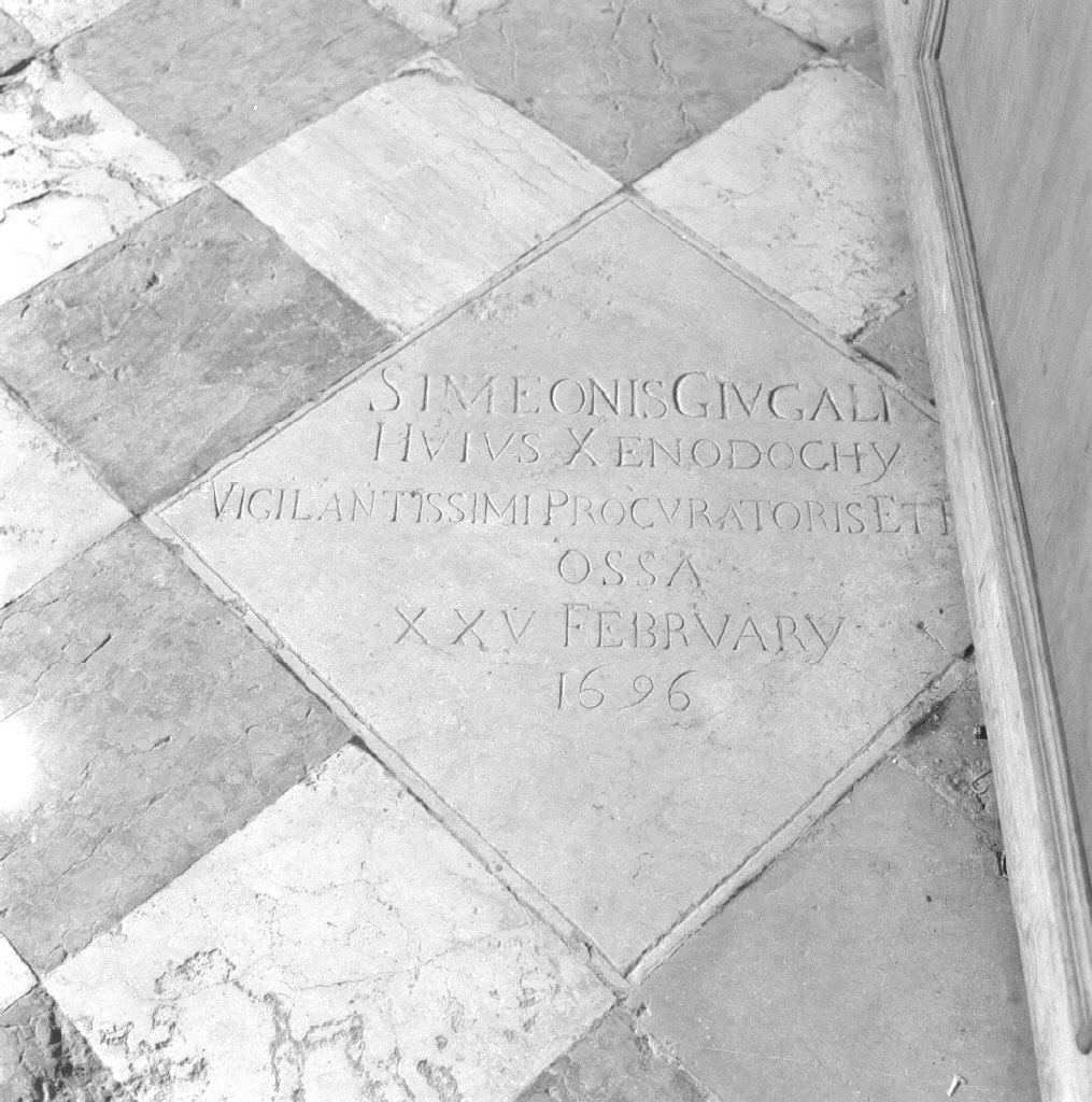 lapide tombale - bottega veneta (sec. XVII)