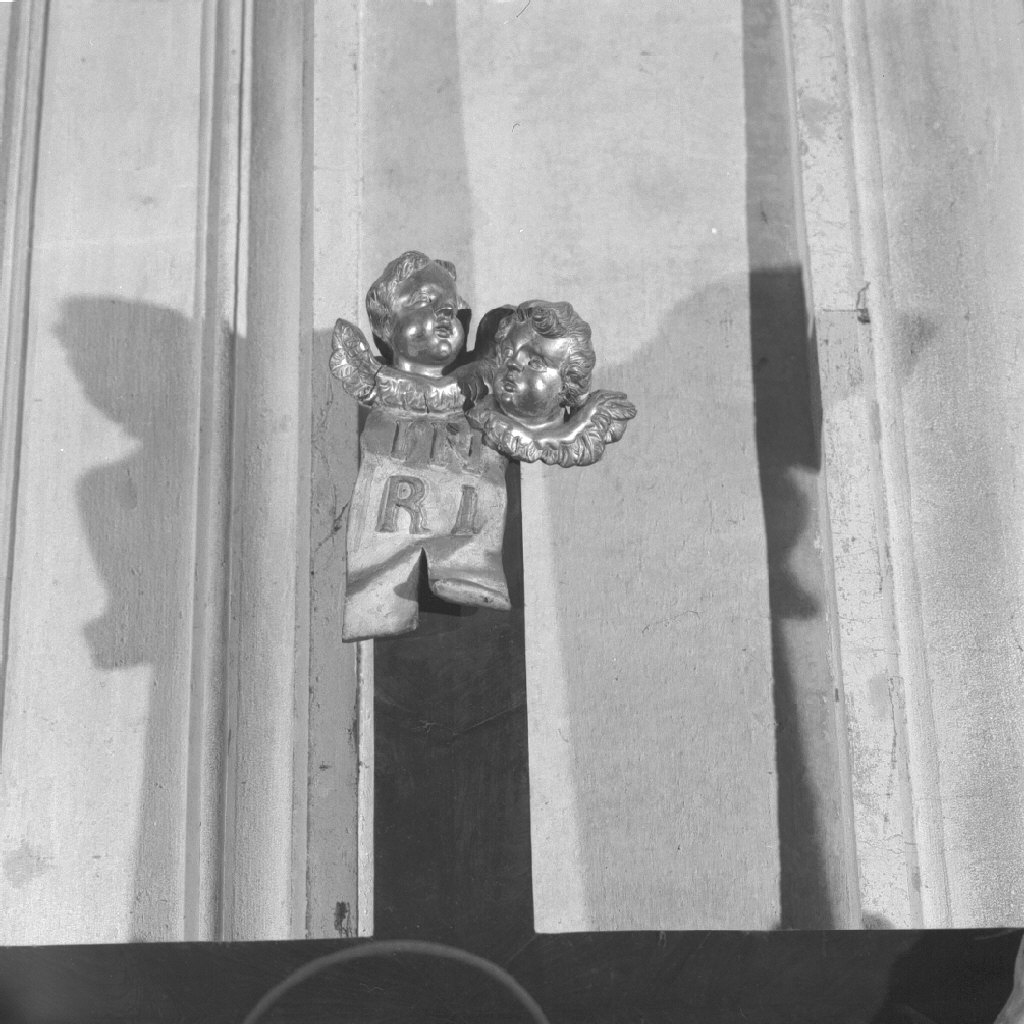 cherubini (scultura, elemento d'insieme) - ambito veneto (metà sec. XVIII)
