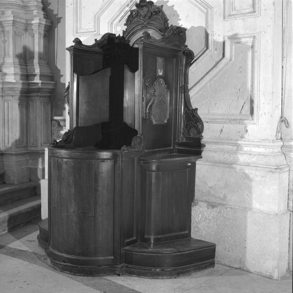 confessionale, serie di Massari Giorgio (terzo quarto sec. XVIII)